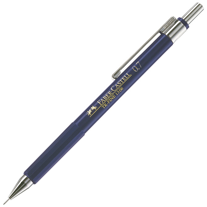 Olovka tehnička 0,7mm TK-Fine 1306 Faber-Castell 130628 plava
