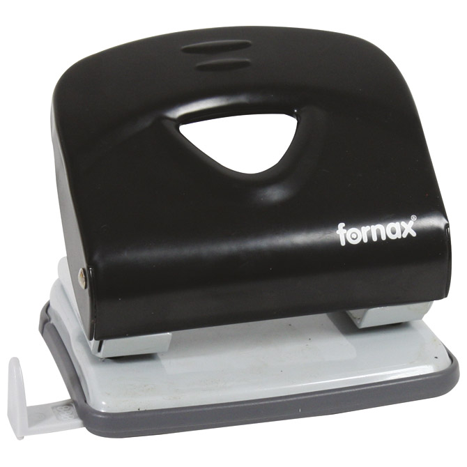 Bušač 2 rupe do  30 listova Fornax crni - Black Friday