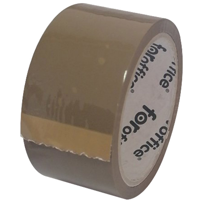 Traka ljepljiva 48mm/66m akrilna FORoffice smeđa - Black Friday