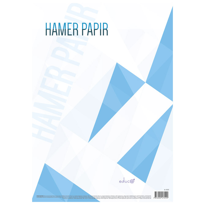 Papir Hamer B1 200g pk125 Educa bijeli