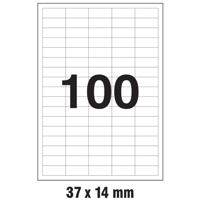 Etikete ILK  37x14mm pk100L Markin 210A401