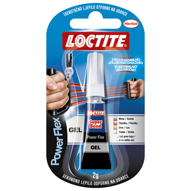 Ljepilo trenutačno  2g Loctite Super Bond gel Henkel 662166 blister