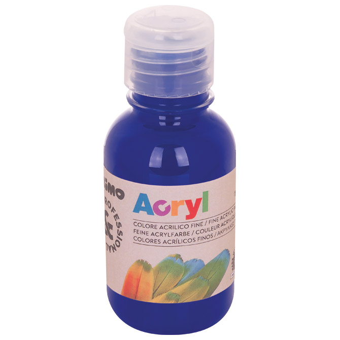 Boja akrilna 125ml CMP.402TA125521 tamno plava