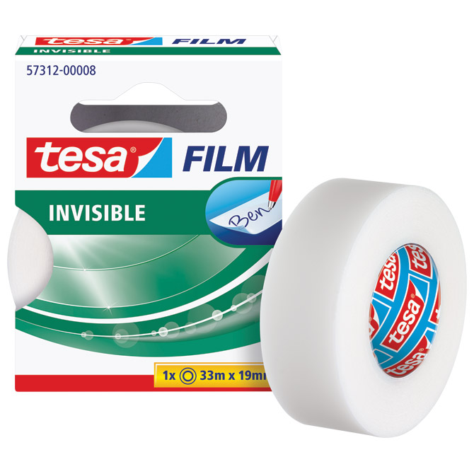 Traka ljepljiva nevidljiva 19mm/33m Tesafilm-eko Tesa 57312