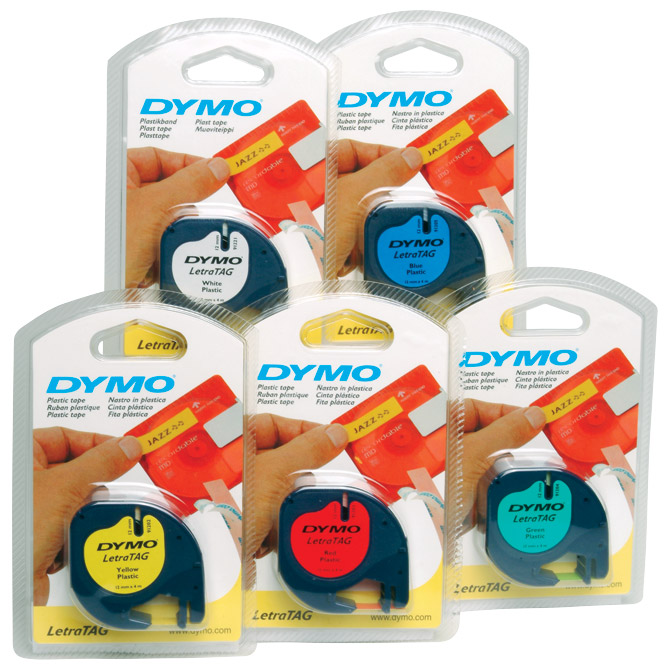 Vrpca LT 12 mmx4m plastična Dymo 91203 crvena