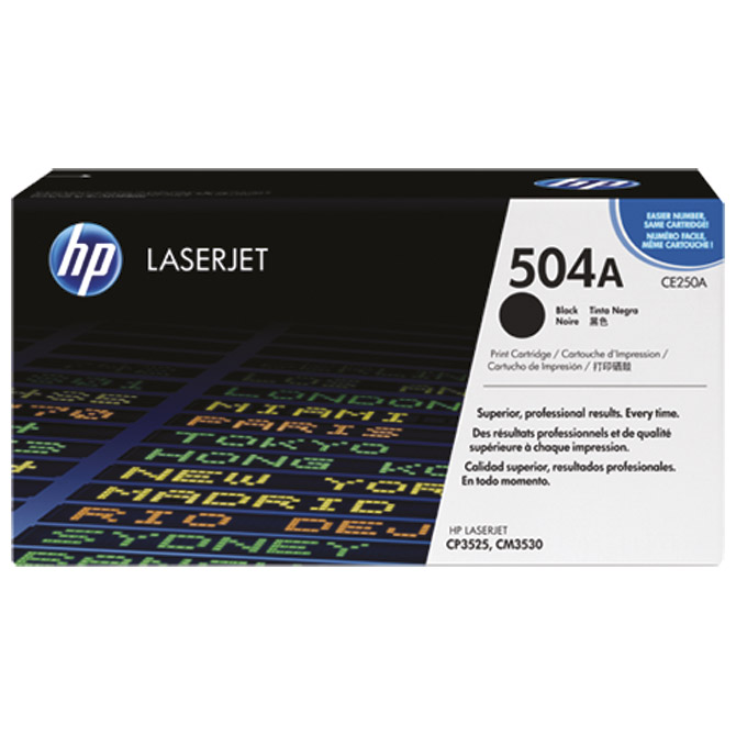 Toner HP.CE250A,CLJ CM3530/CP3525(504A)original crni!!