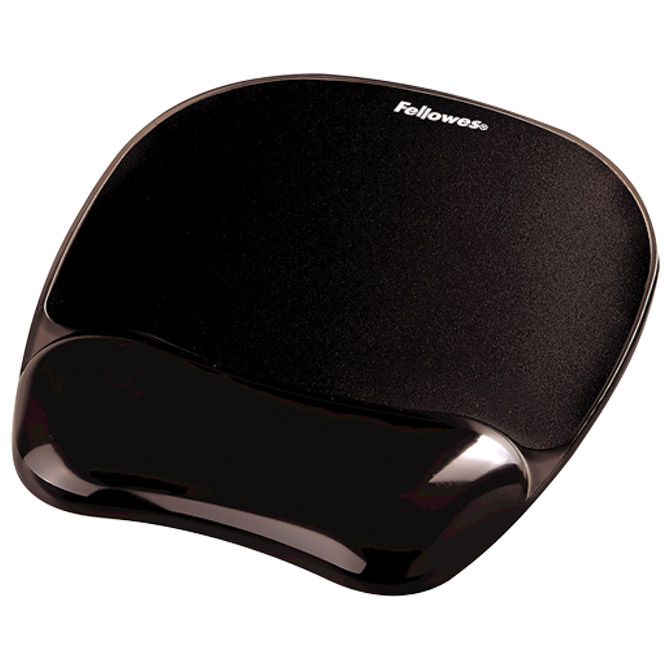 Podloga za miša ergonomska-gel Fellowes 9112101 crna blister