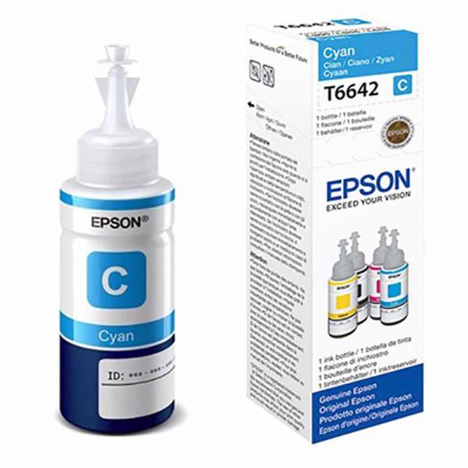 Ink Jet Epson L110/210/355/550/L605,T6642 original plavi