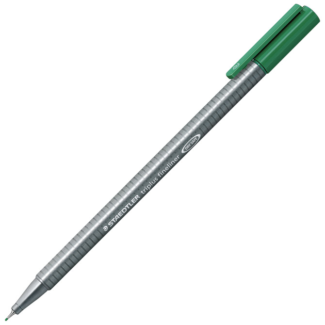 Flomaster fineliner 0,3mm Triplus Staedtler 334-5 zeleni