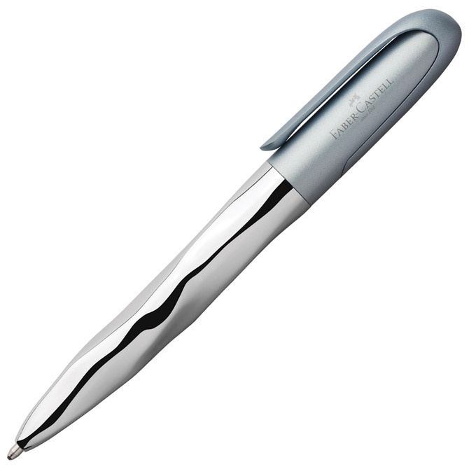 Olovka kemijska n'ice pen Faber-Castell 149607 metalik svijetlo plava