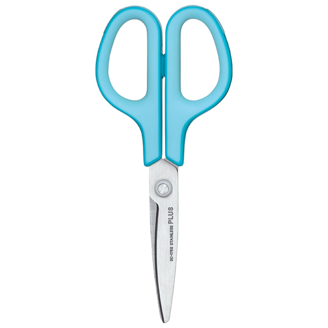 Škare uredske 17,5cm nehrđajući čelik Fitcut Curve SC-175S Plus.35052 svijetlo plave blister