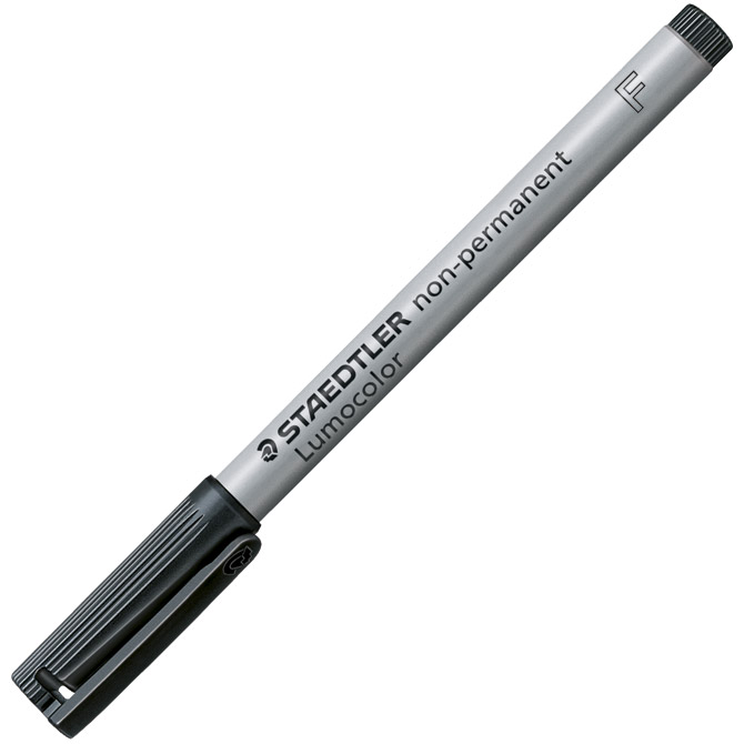 Marker nepermanentni 0,6mm Lumocolor Staedtler 316-9 crni