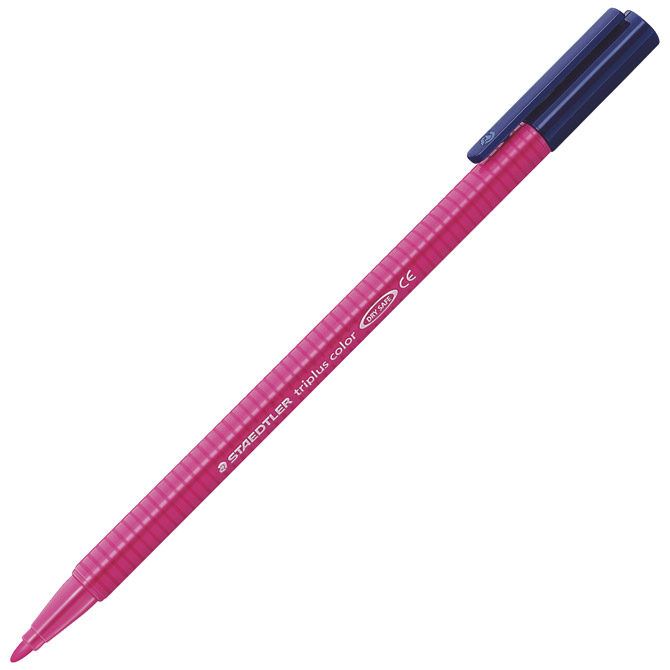 Flomaster školski 1mm Triplus Staedtler 323-20 rozi!!