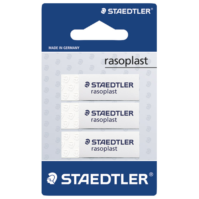 Gumica Rasoplast B30 pk3 Staedtler 526B3BK3D blister