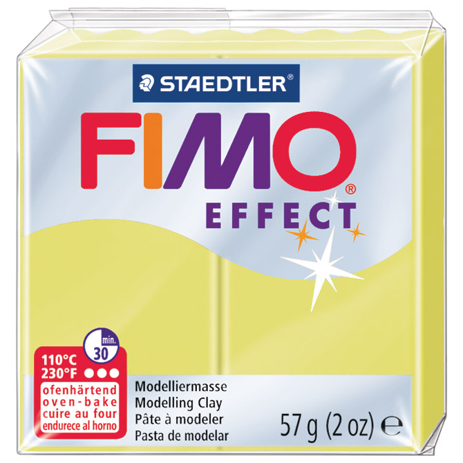 Masa za modeliranje   57g Fimo Effect Staedtler 8020-106 dragi kamen - citrin