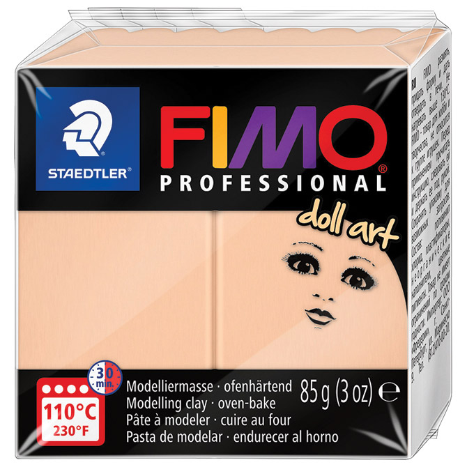 Masa za modeliranje   85g Fimo Professional DollArt Staedtler 8027-435 kameo