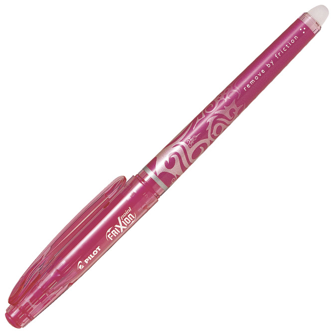 Roler gel 0,5mm Frixion point piši-briši Pilot BL-FRP5-P rozi