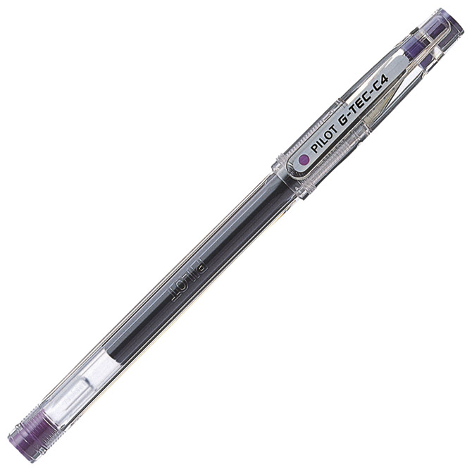 Roler gel 0,4mm G-TEC-C4 Pilot BL-GC4-V ljubičasti