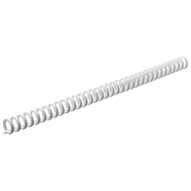 Spirala plastična klik fi-12mm pk50 GBC 388057E bijela