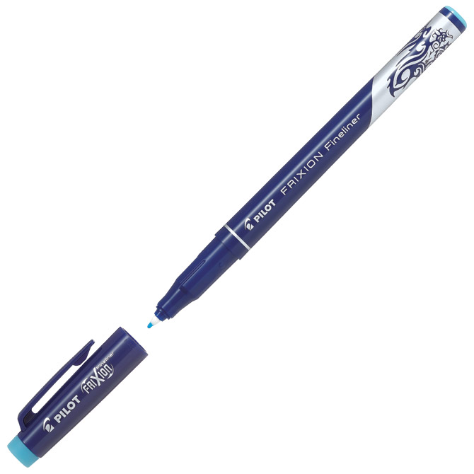 Flomaster 0,45mm Frixion Fineliner piši-briši Pilot SW-FF-LB svijetlo plavi