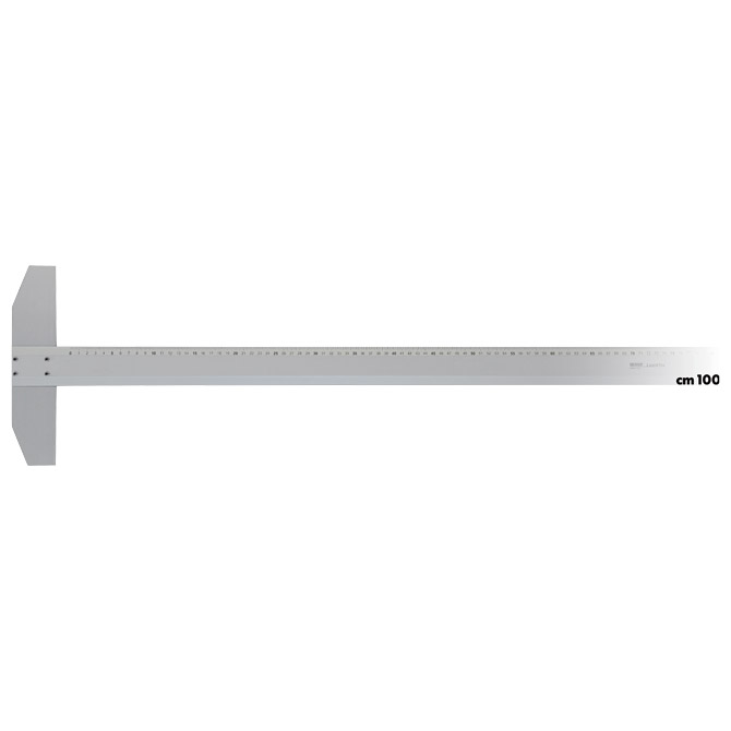Ravnalo T aluminijsko 100 cm fixna glava Arda 185100