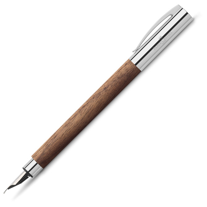 Nalivpero drveno tijelo (drvo orah) Ambition (F) Faber-Castell 148581 smeđe **SELECTIVE