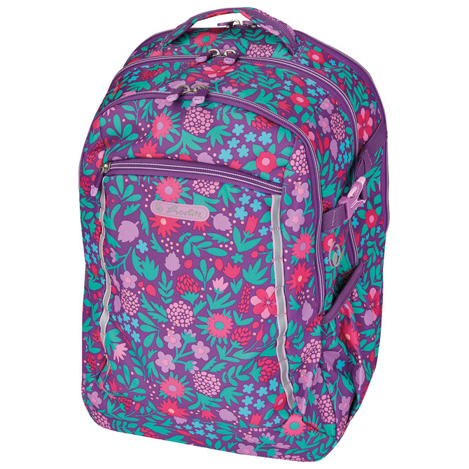 Ruksak školski anatomski Ultimate Flowers Herlitz 50026920
