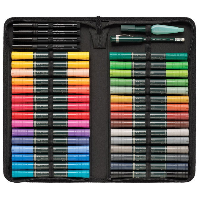 Set flomaster obostrani akvarel Albrecht Dürer pk30+pribor Faber-Castell 160301**SELECTIVE