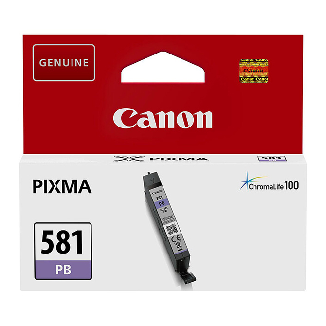 Ink Jet Canon CLI-581PB original foto plavi
