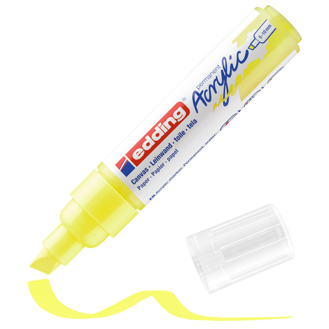Marker akrilni 5-10mm Edding 5000065 fluo žuti 