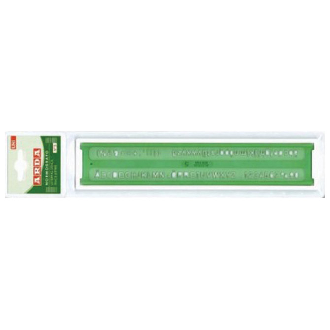 Šablona ravna 10 mm Arda 30010 blister