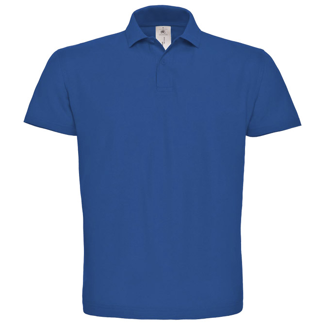 Majica kratki rukavi polo B&C ID.001 180g atol plava M!!