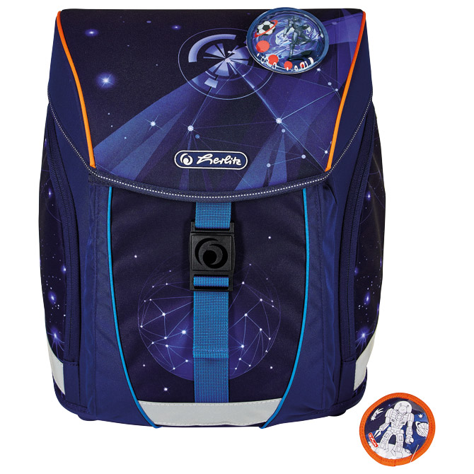 Torba školska anatomska Filolight Galaxy Game Herlitz 50037971
