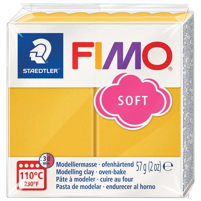 Masa za modeliranje   57g Fimo Soft Staedtler 8020-T10 mango karamel
