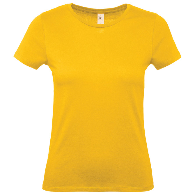 Majica kratki rukavi B&C #E150/women zlatna žuta 2XL
