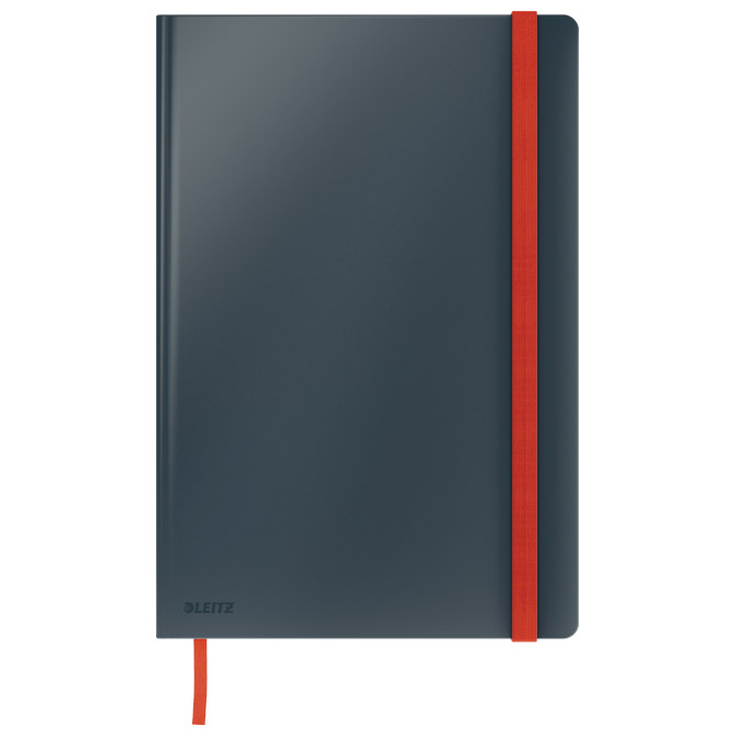 Notes B5 crte 80L 100g s gumicom Cosy Leitz 44830089 tamno sivi