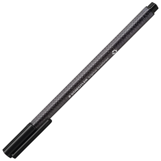 Flomaster fineliner 0,3 mm reciklirani Triplus Staedtler 334 R-9 crni!!