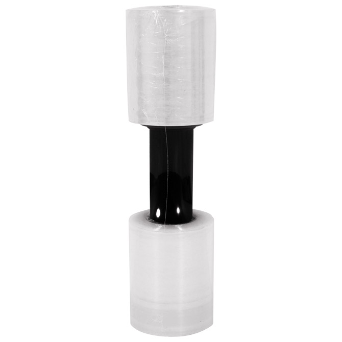 Folija za omatanje mini 10 cm/150m-2role + držač Stretch Fornax prozirna