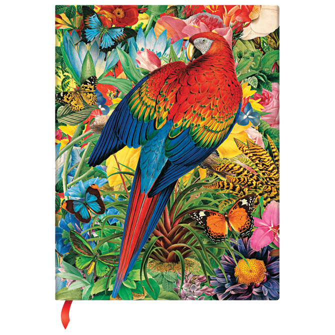 Notes 18x23 cm-ultra crte 72L s gumicom Tropical Garden Paperblanks PB9304-6