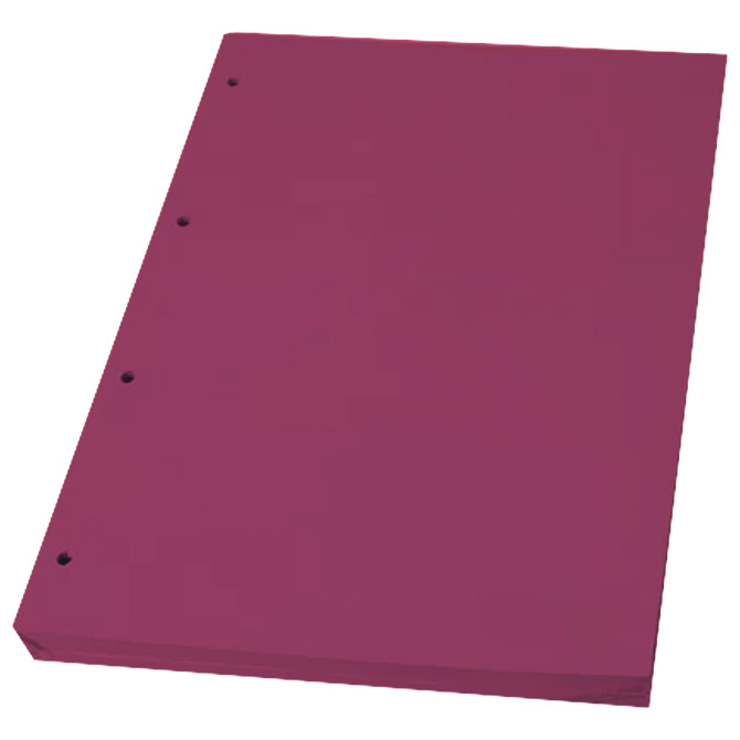 Pregrada kartonska 22,5x29,7 cm pk100 Fornax crvena