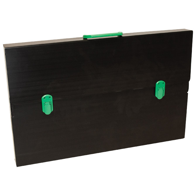 Torba-kofer pp-tvrdi  365x565x30 mm Ri.Plast 6338535213.1 crna/sort ručka