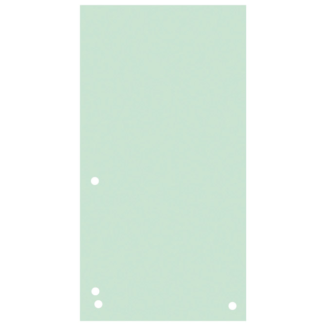 Pregrada kartonska 23,5x10,5 cm pk100 Donau 8620100-06PL zelena