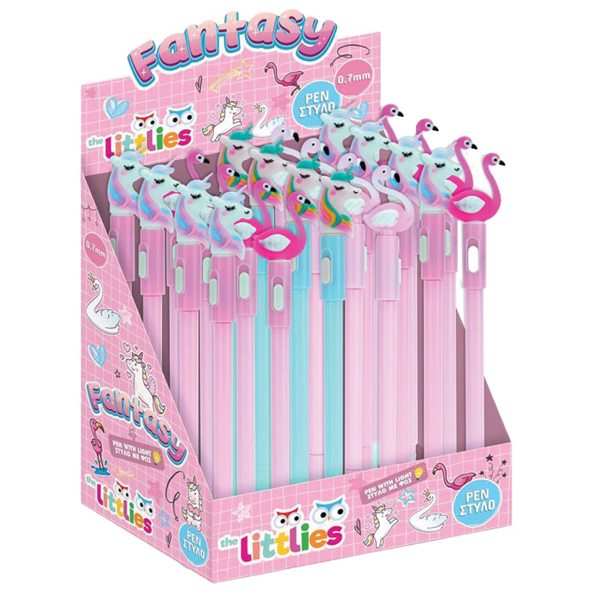 Olovka kemijska s led svijetlom Unicorn Diakakis 000646941