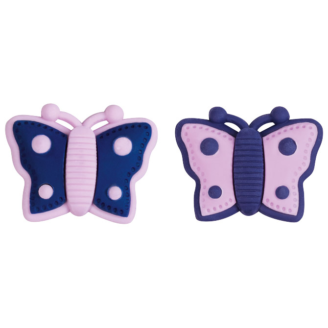 Gumica Butterfly 3x3 cm Brunnen 10-29887 322 blister