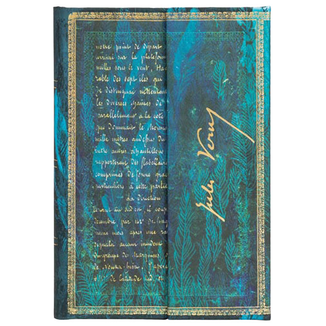 Notes 9,5x14 cm-mini crte  88L magnet Verne, Twenty Thousand Leagues Paperblanks PB6494-7