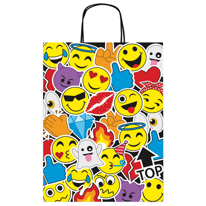 Vrećice ukrasne 26x34,5x12 cm Smiley Rex-Saul Sadoch SDX26-040E