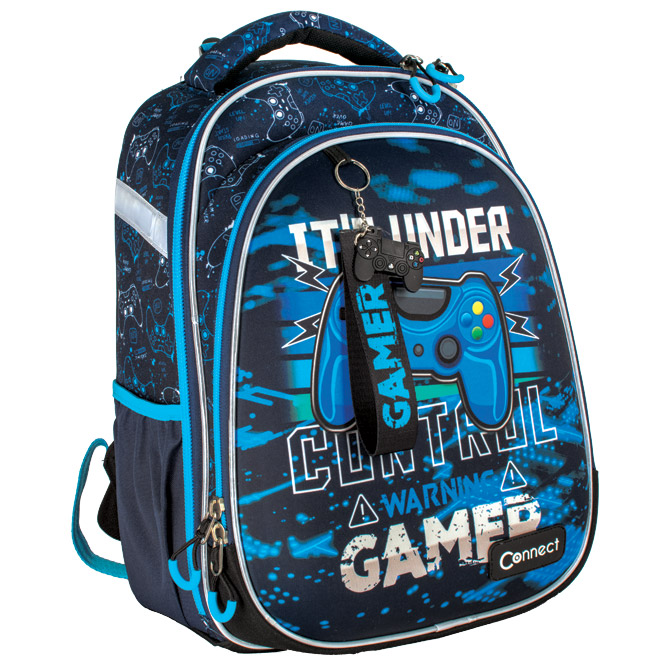 Ruksak školski anatomski lagan XT Gamer 25.Connect