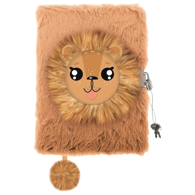 Dnevnik s ključem A5 96L My Little Friend Lion 6948