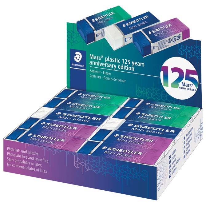 Gumica Mars plastic 125 years Staedtler 526 50-SMA sort-KOMAD