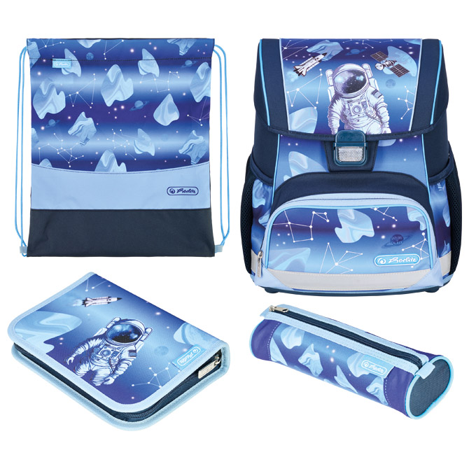 Torba školska anatomska 4/1 Loop Cosmic Explorer Herlitz 50049035